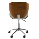 Chaise de bureau blanche Baudoin