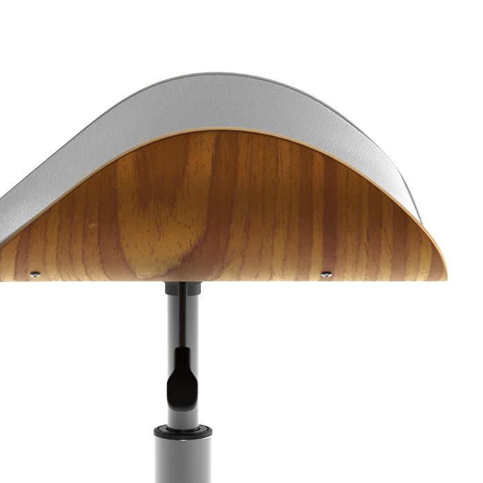 Chaise de bureau blanche Baudoin