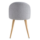 Set of 2 Cozy Chairs - Light Grey
