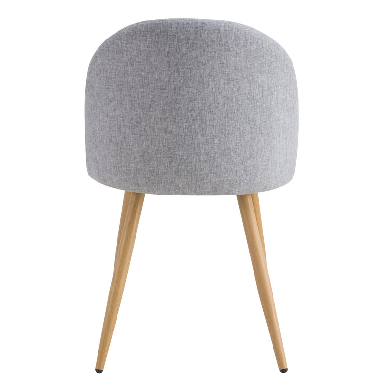 Set of 2 Cozy Chairs - Light Grey
