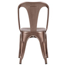 achat chaise confortable cuivre