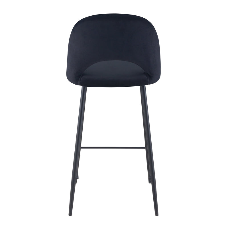 Set of 2 Penelope Bar Stools - Black
