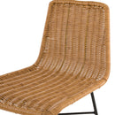Set of 2 Mandya Bar Stools - Brown