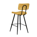 achat chaise de bar jaune