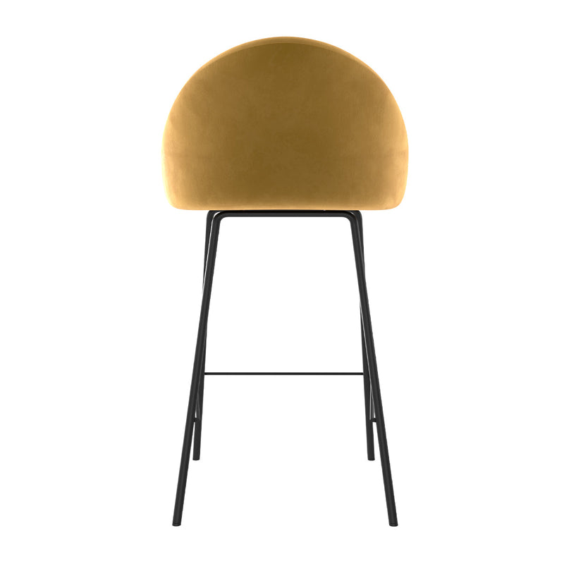 Set of 2 Misty Bar Stools - Yellow