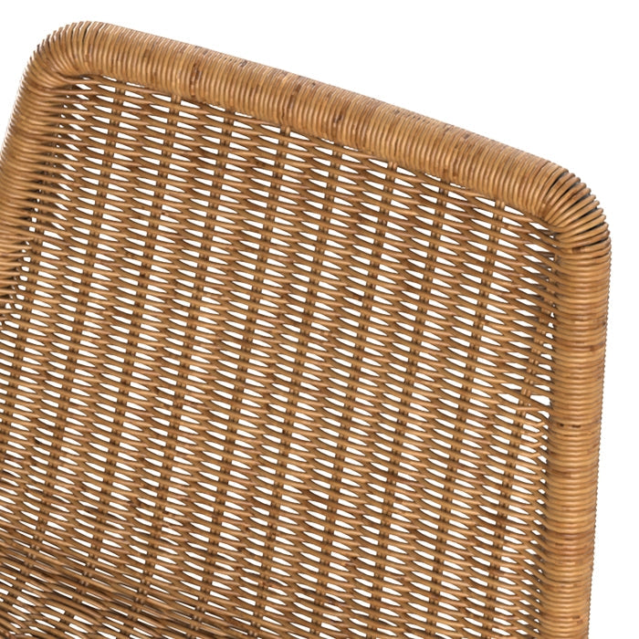 Set of 2 Mandya Bar Stools - Brown