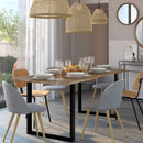 Set of 2 Cozy Chairs - Light Grey