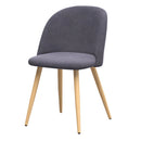 Set of 2 Cozy Chairs - Dark Grey