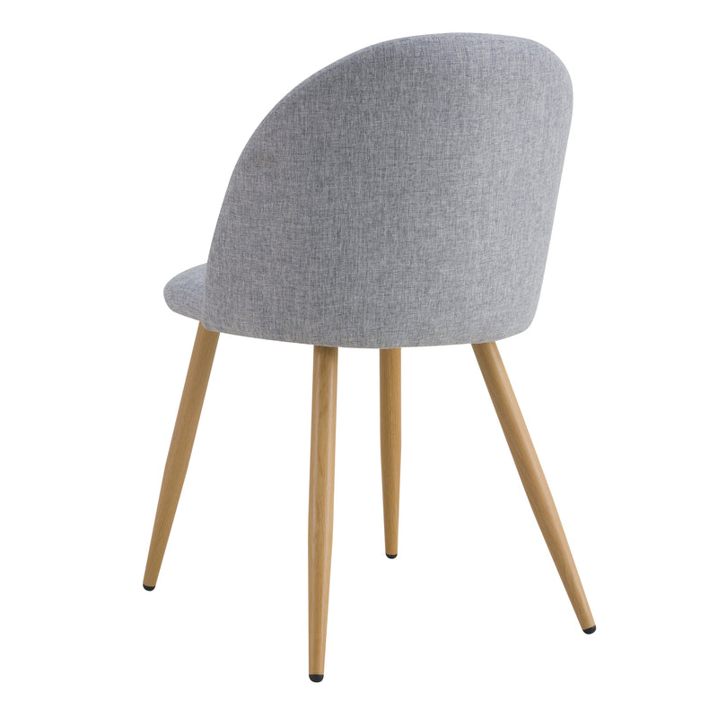 Set of 2 Cozy Chairs - Light Grey