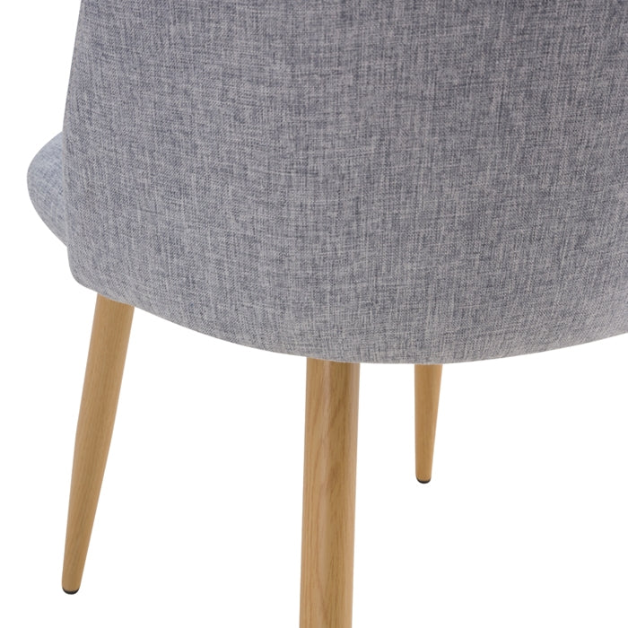 Set of 2 Cozy Chairs - Light Grey