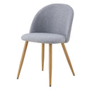 Set of 2 Cozy Chairs - Light Grey