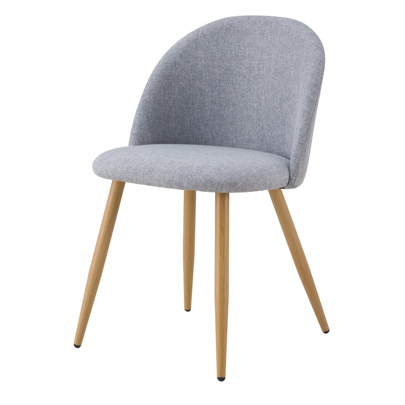 Set of 2 Cozy Chairs - Light Grey