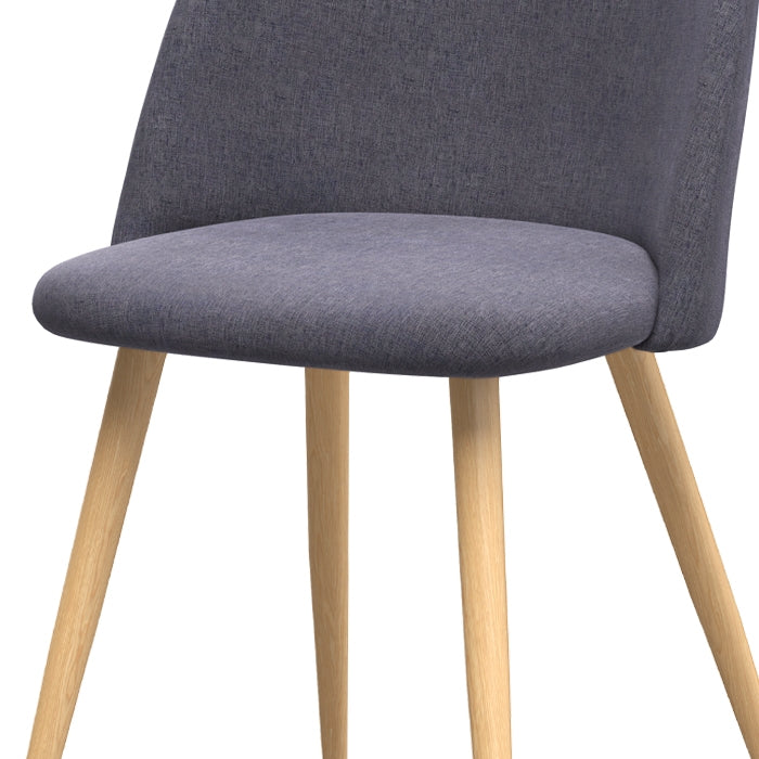 Set of 2 Cozy Chairs - Dark Grey