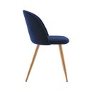Set of 2 Cozy Chairs - Dark Blue