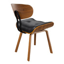 Chaise noire Pétrus