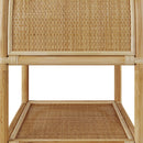 Table de chevet en rotin Gaspy