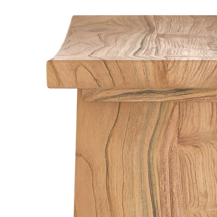 Tabouret Eka en bois clair