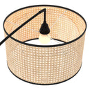 Lampadaire Aimée en rotin naturel