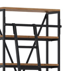 Kasi - Petite Bibliothèque En Bois Et Métal
