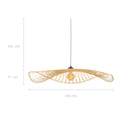 Jipi Designer Pendant Light - Black - 100 cm