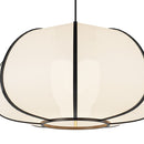 Suspension Hana en bambou noir 38 cm