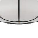 Suspension Hana en bambou noir 38 cm