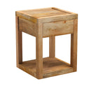 Jakarta Bedside Table - Light Wood