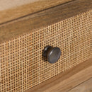 Table de chevet Cody en cannage
