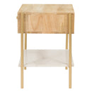 Doori Bedside Table - Light Brown