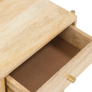 Doori Bedside Table - Light Brown