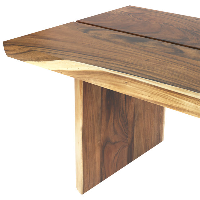 achat table en bois de suar 220 cm 8 personnes tanah