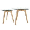 Set of 2 Venus Coffee Tables - Transparent