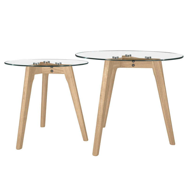 Set of 2 Venus Coffee Tables - Transparent
