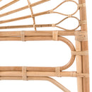 achat tete de lit arrondie en rotin