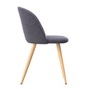 Set of 2 Cozy Chairs - Dark Grey