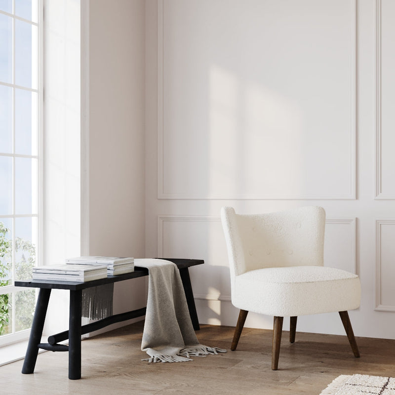 Banc noir Toxis 145 cm