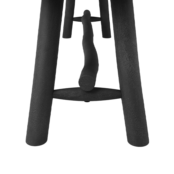 Banc noir Toxis 145 cm
