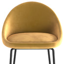 Set of 2 Misty Bar Stools - Yellow