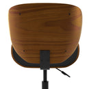 Chaise de bureau noire Baudoin