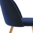 Set of 2 Cozy Chairs - Dark Blue