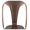 acheter chaise confortable cuivre