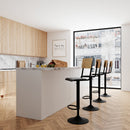Set of 2 Clem Bar Stools - Light Brown