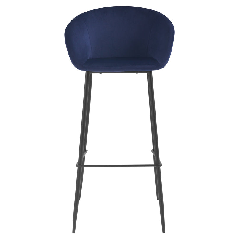 Set of 2 Marquise Bar Stools - Blue
