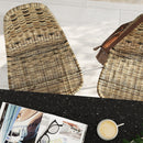 acheter chaise de bar en resine naturelle boheme