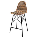 Set of 2 Tiptur Bar Stools - Brown