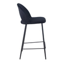 Set of 2 Penelope Bar Stools - Black