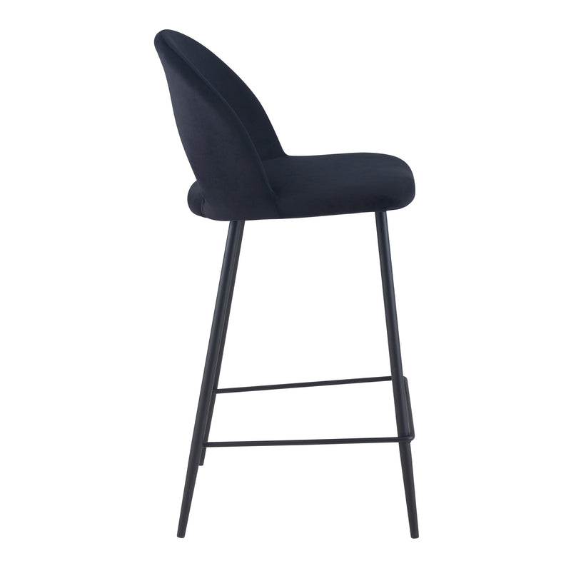 Set of 2 Penelope Bar Stools - Black