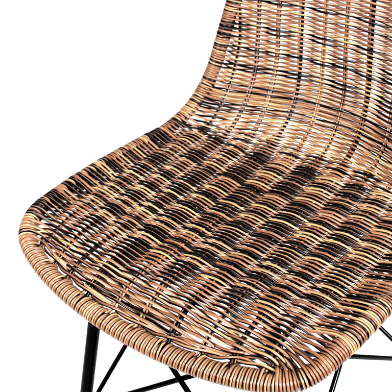 Set of 2 Tiptur Bar Stools - Brown