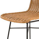 Set of 2 Mandya Bar Stools - Brown