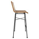 Set of 2 Mandya Bar Stools - Brown